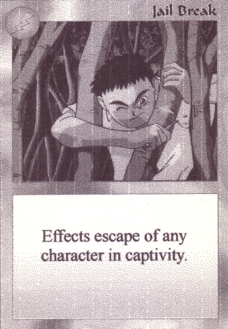 Scan of 'Jail Break' Scavenger Wars card